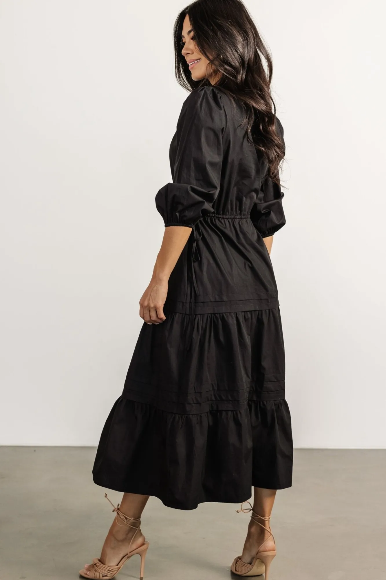 Baltic Born Santa Fe Poplin Midi Dress |
