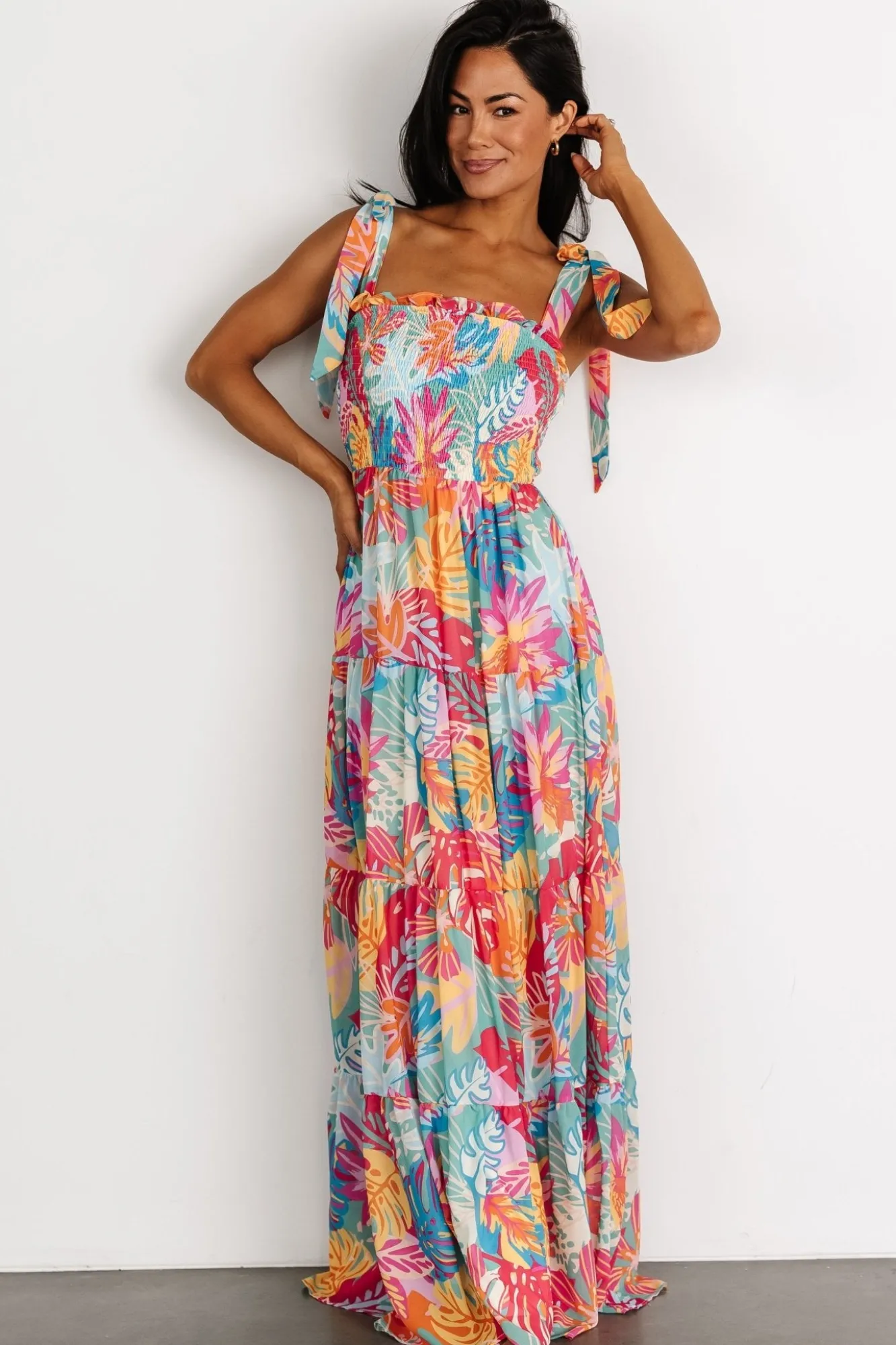Baltic Born Santana Maxi Dress | Multi Print