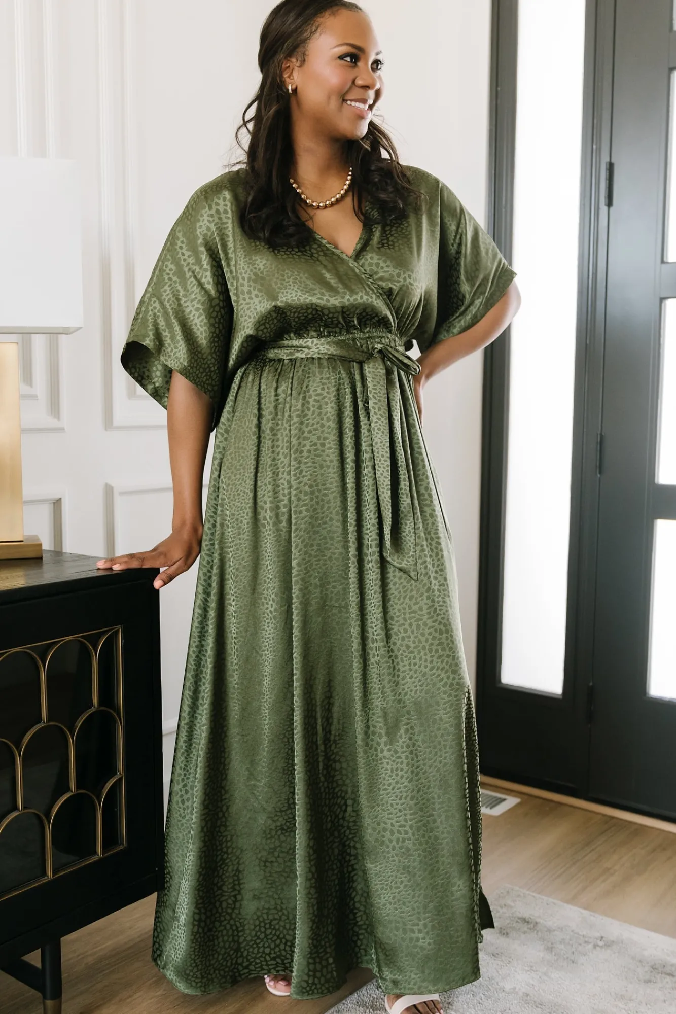 Baltic Born Savannah Print Kimono Maxi |