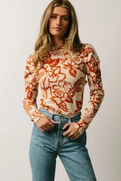 Baltic Born Sebastian Sweater | Rust Multi