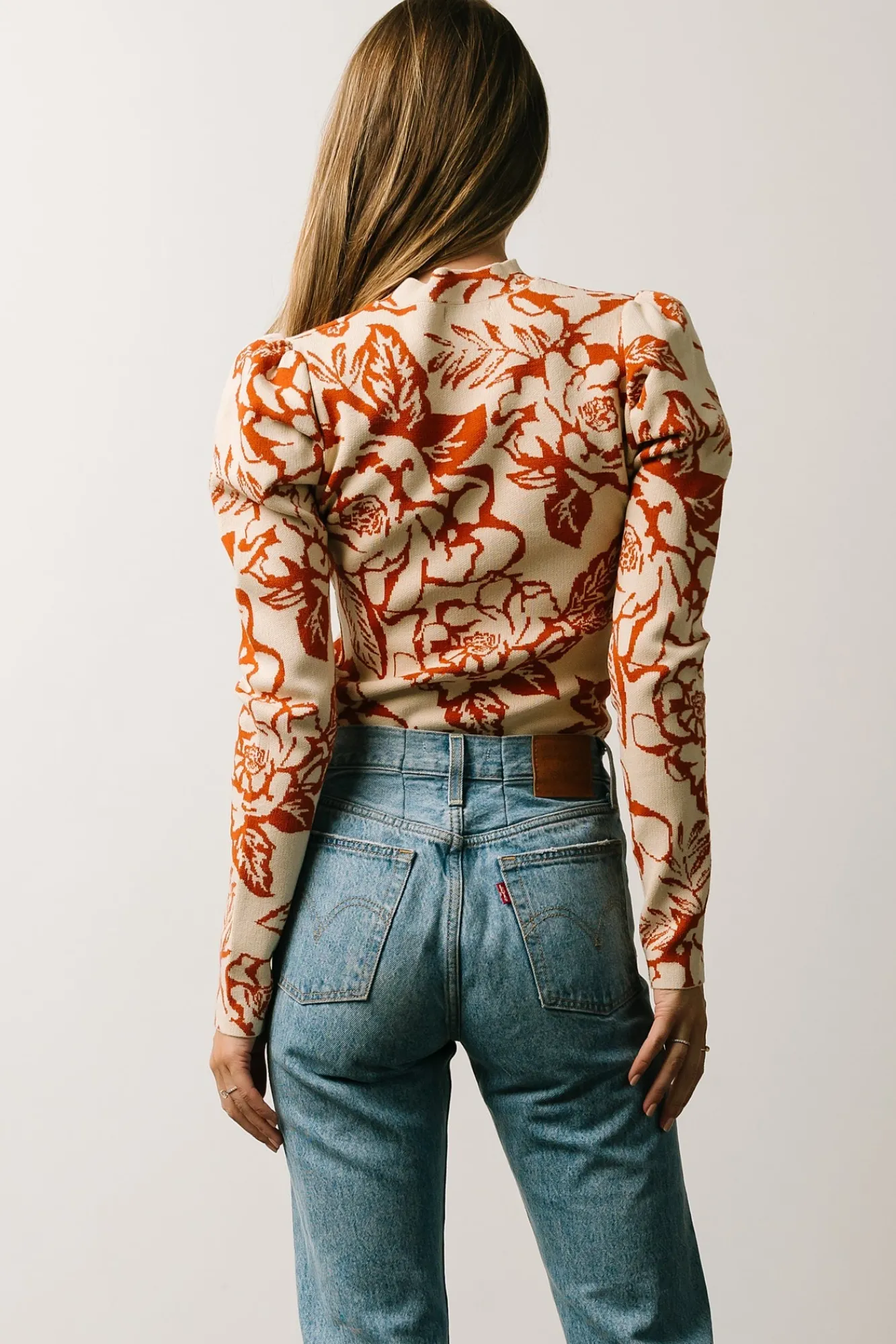 Baltic Born Sebastian Sweater | Rust Multi