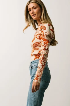 Baltic Born Sebastian Sweater | Rust Multi