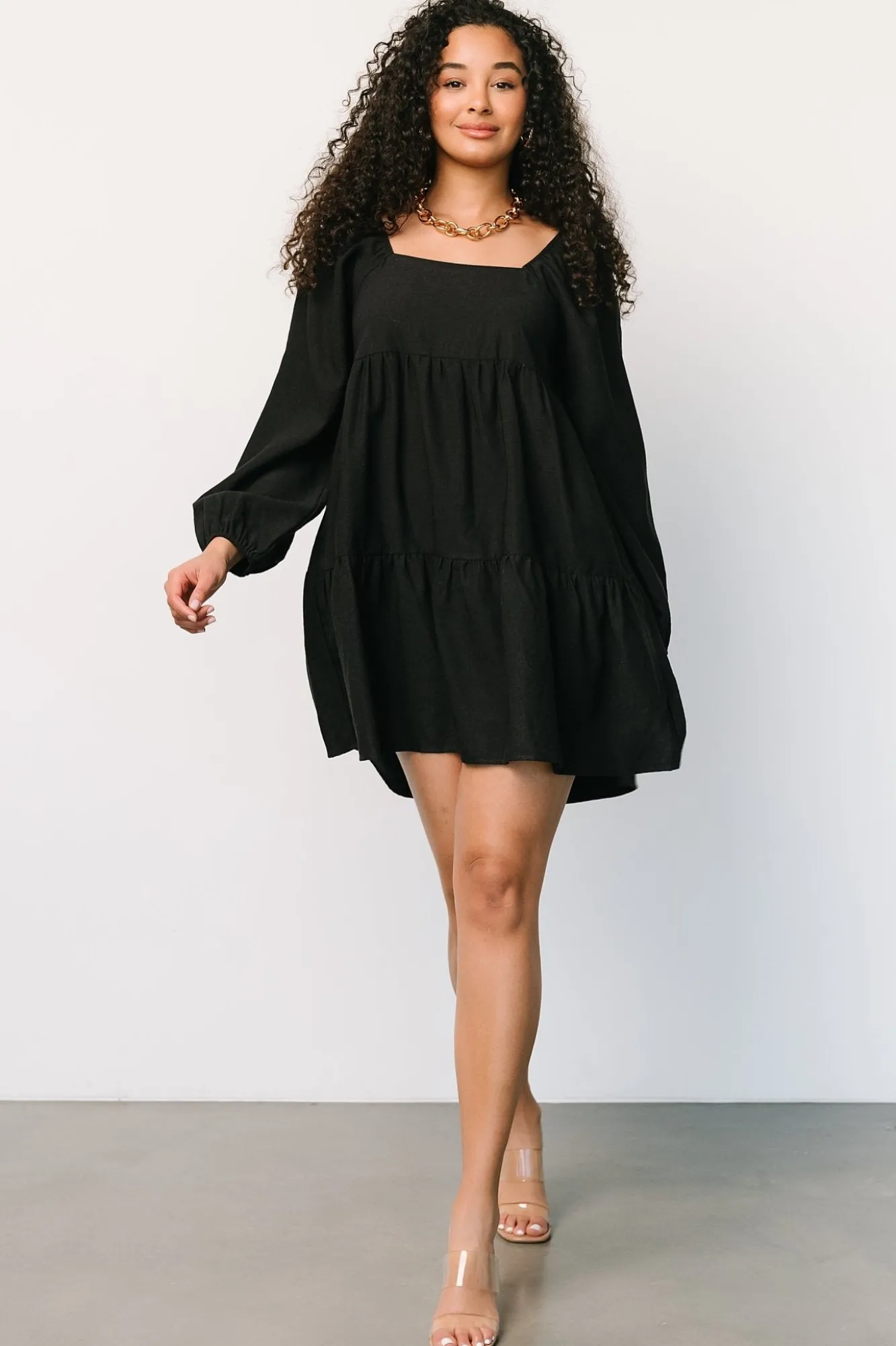 Baltic Born Selena Tiered Mini Dress |