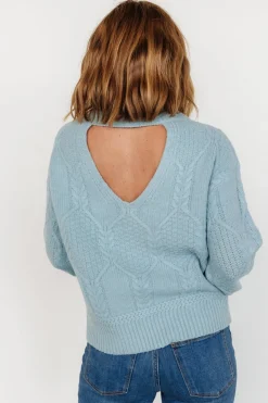Baltic Born Sheffield Knit Sweater | Light Blue
