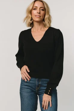 Baltic Born Sheila V Neck Sweater Top |