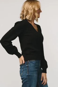 Baltic Born Sheila V Neck Sweater Top |