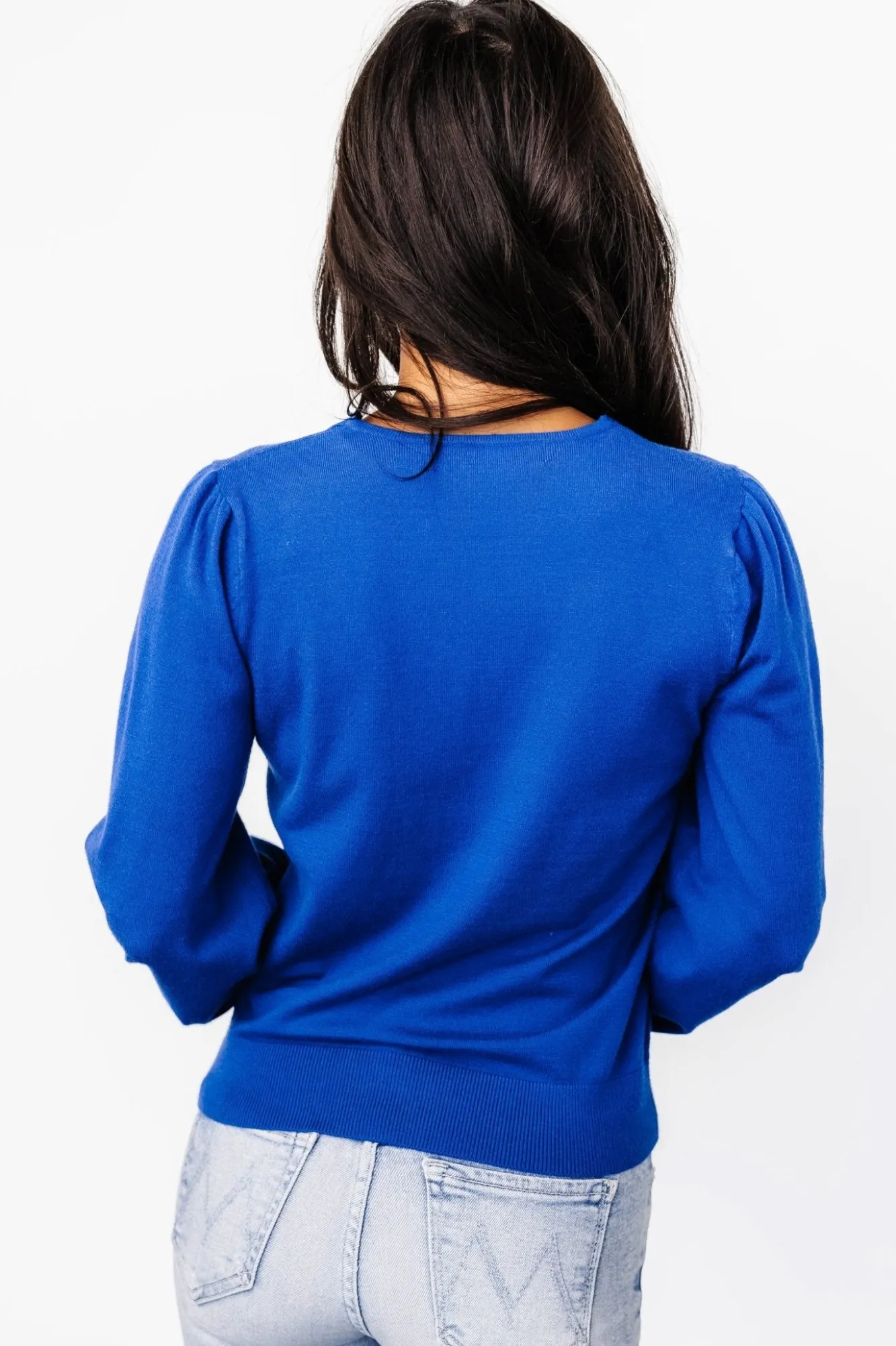 Baltic Born Sheila V Neck Sweater Top |