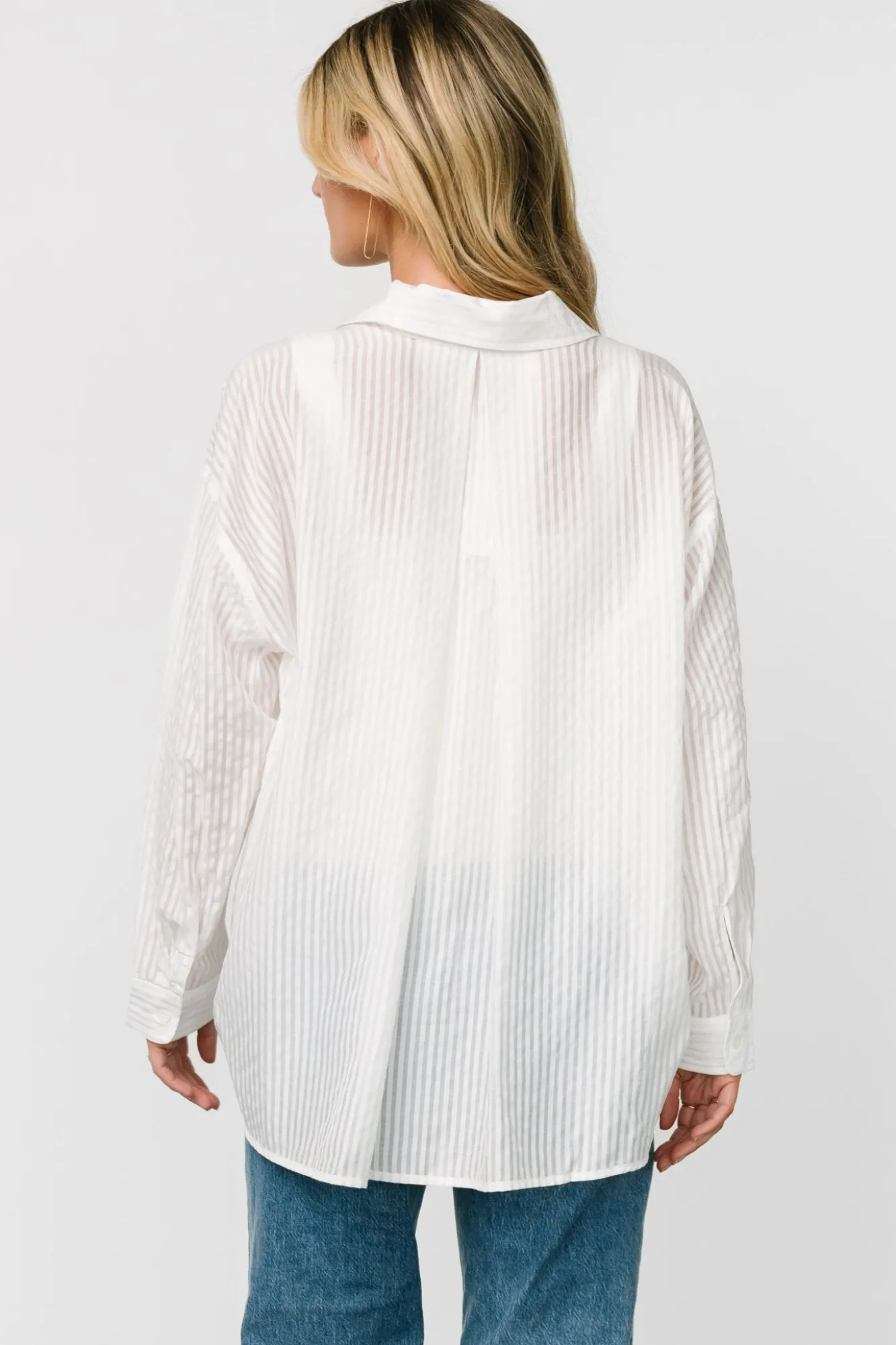 Baltic Born Sheldon Striped Oversized Top |