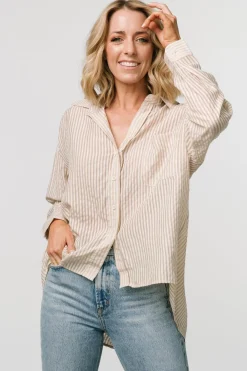 Baltic Born Sheldon Striped Oversized Top |