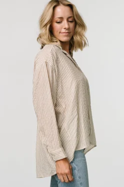 Baltic Born Sheldon Striped Oversized Top |