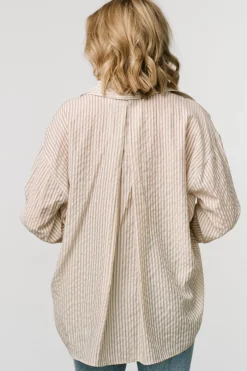 Baltic Born Sheldon Striped Oversized Top |
