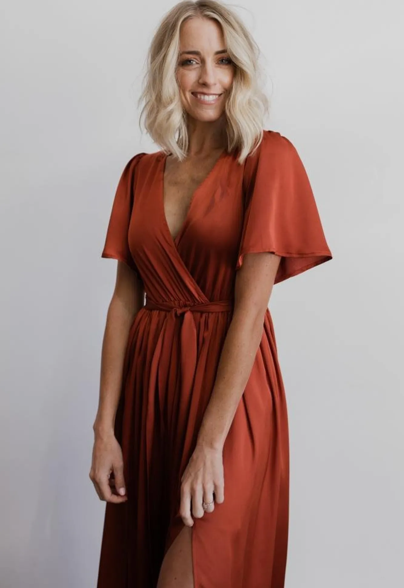 Baltic Born Sicily Satin Maxi Dress |