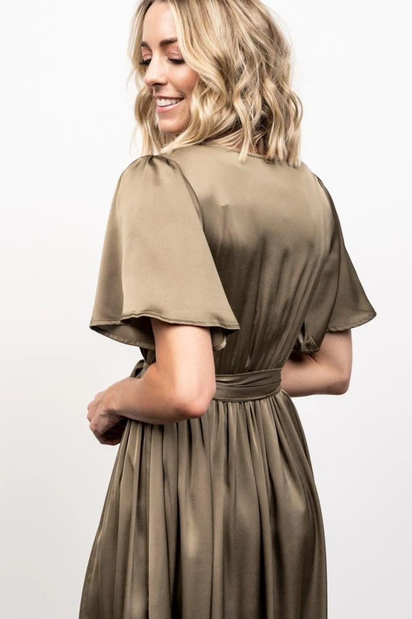 Baltic Born Sicily Satin Maxi Dress |