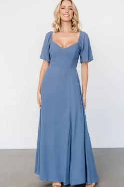 Baltic Born Sierra Sweetheart Maxi Dress | Whisper Blue