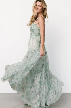 Baltic Born Sinclair Sweetheart Gown | Green Floral