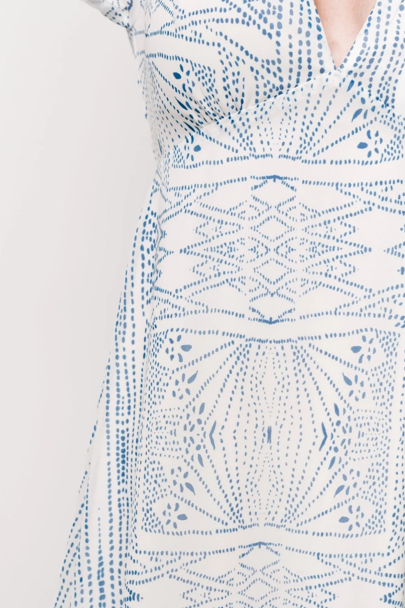 Baltic Born Skyla Deep V Maxi Dress | Blue Print