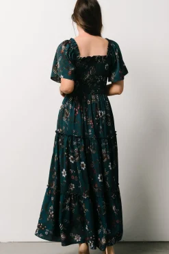 Baltic Born Southampton Smocked Maxi Dress | Jade Blossom