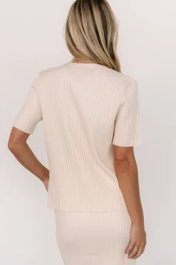 Baltic Born Stormi Ribbed Sweater Top |