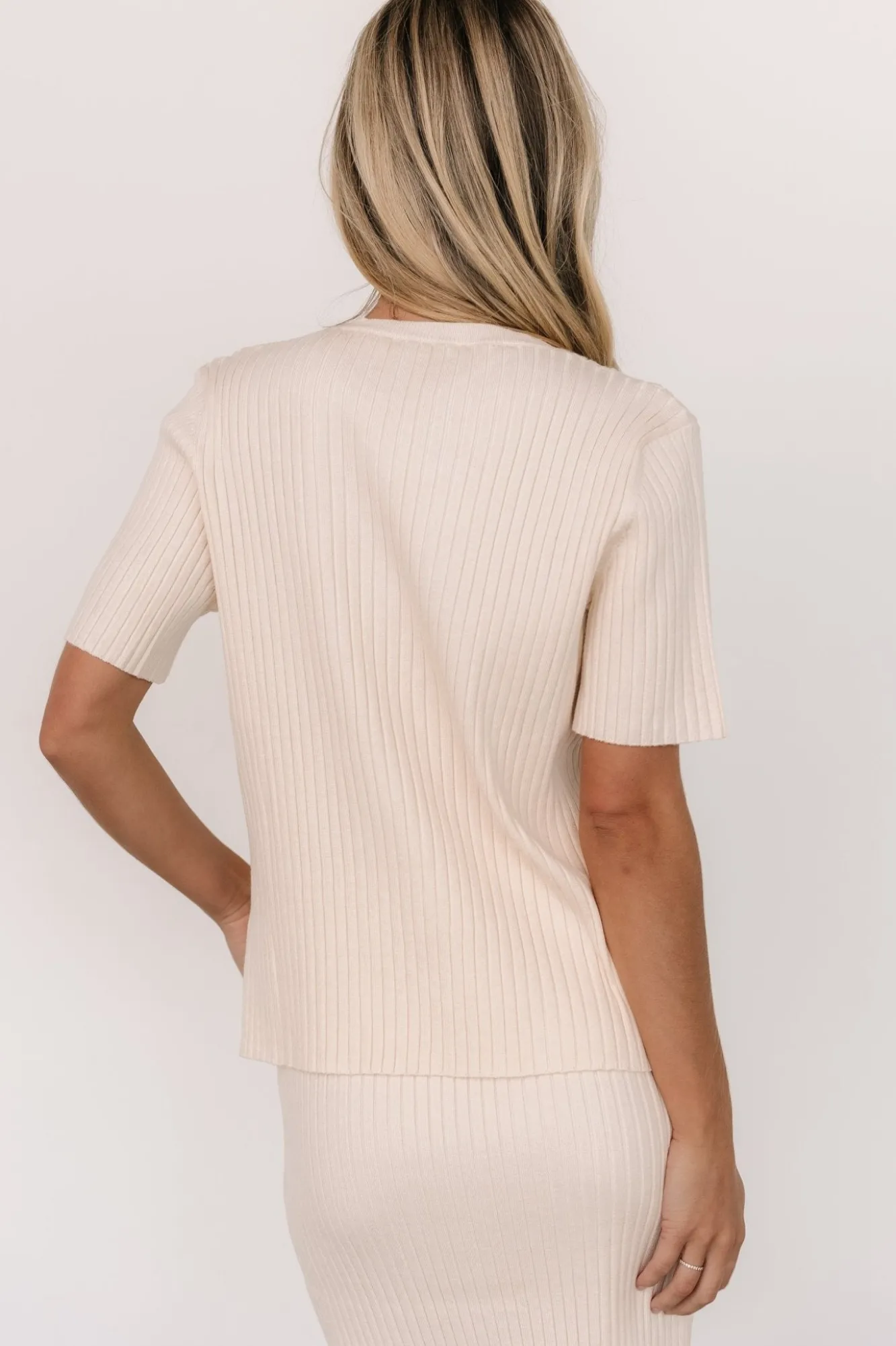 Baltic Born Stormi Ribbed Sweater Top |