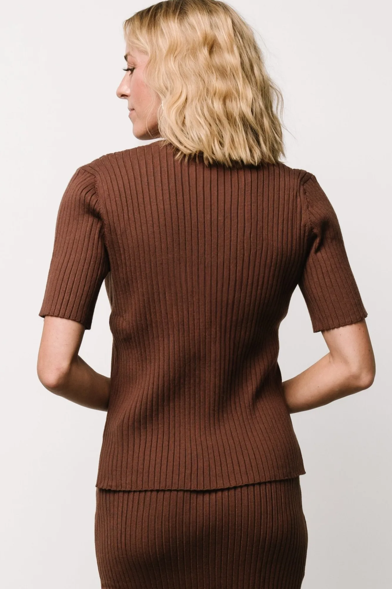 Baltic Born Stormi Ribbed Sweater Top |