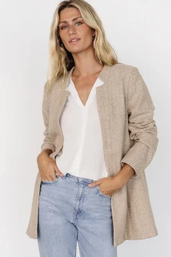 Baltic Born Stratford Open Front Blazer |