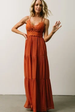 Baltic Born Summerlin Lace Top Maxi Dress |