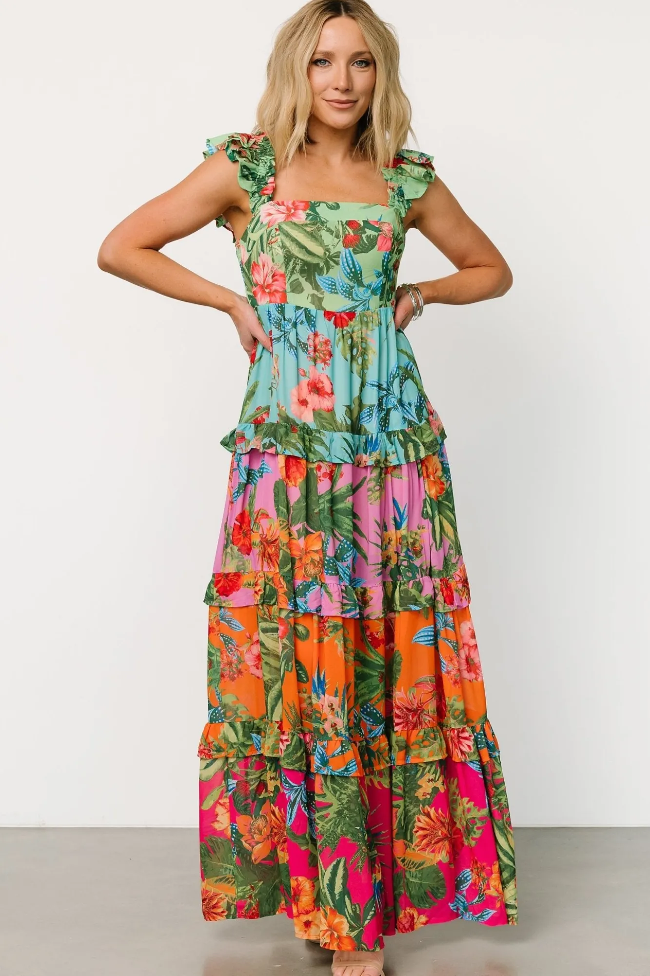 Baltic Born Sundara Tiered Maxi Dress |
