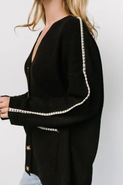 Baltic Born Tally Knit Cardigan | Dark Chocolate