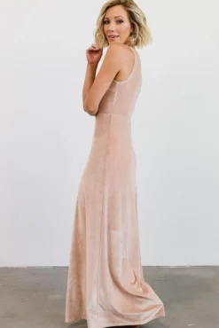 Baltic Born Tatiana Velvet One Shoulder Maxi Dress |