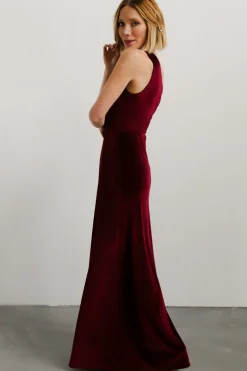 Baltic Born Tatiana Velvet One Shoulder Maxi Dress |