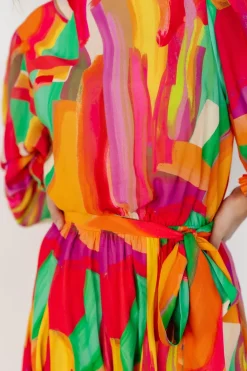 Baltic Born Tavana Short Dress | Multi Print