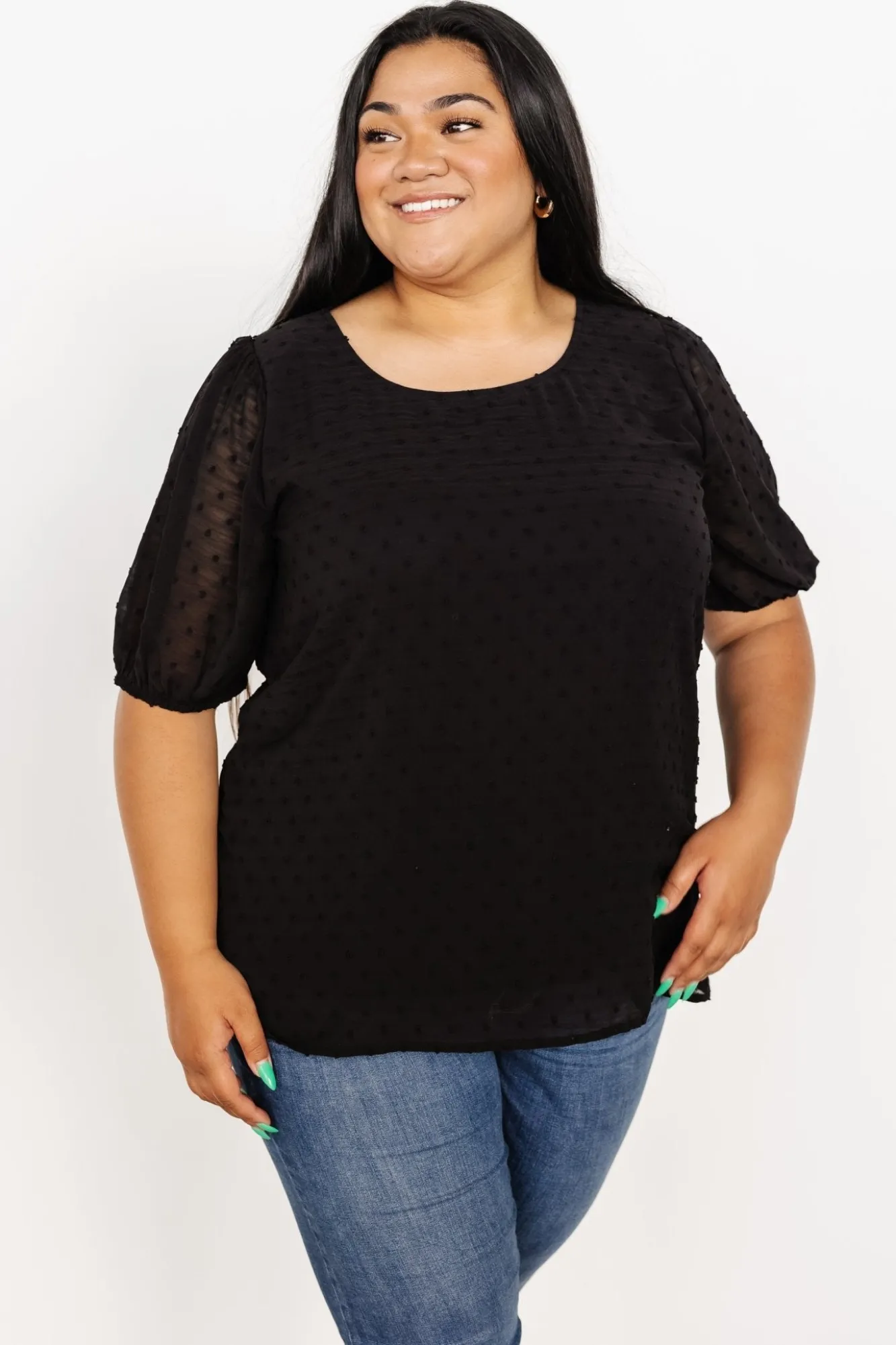 Baltic Born Tawnie Swiss Dot Top |