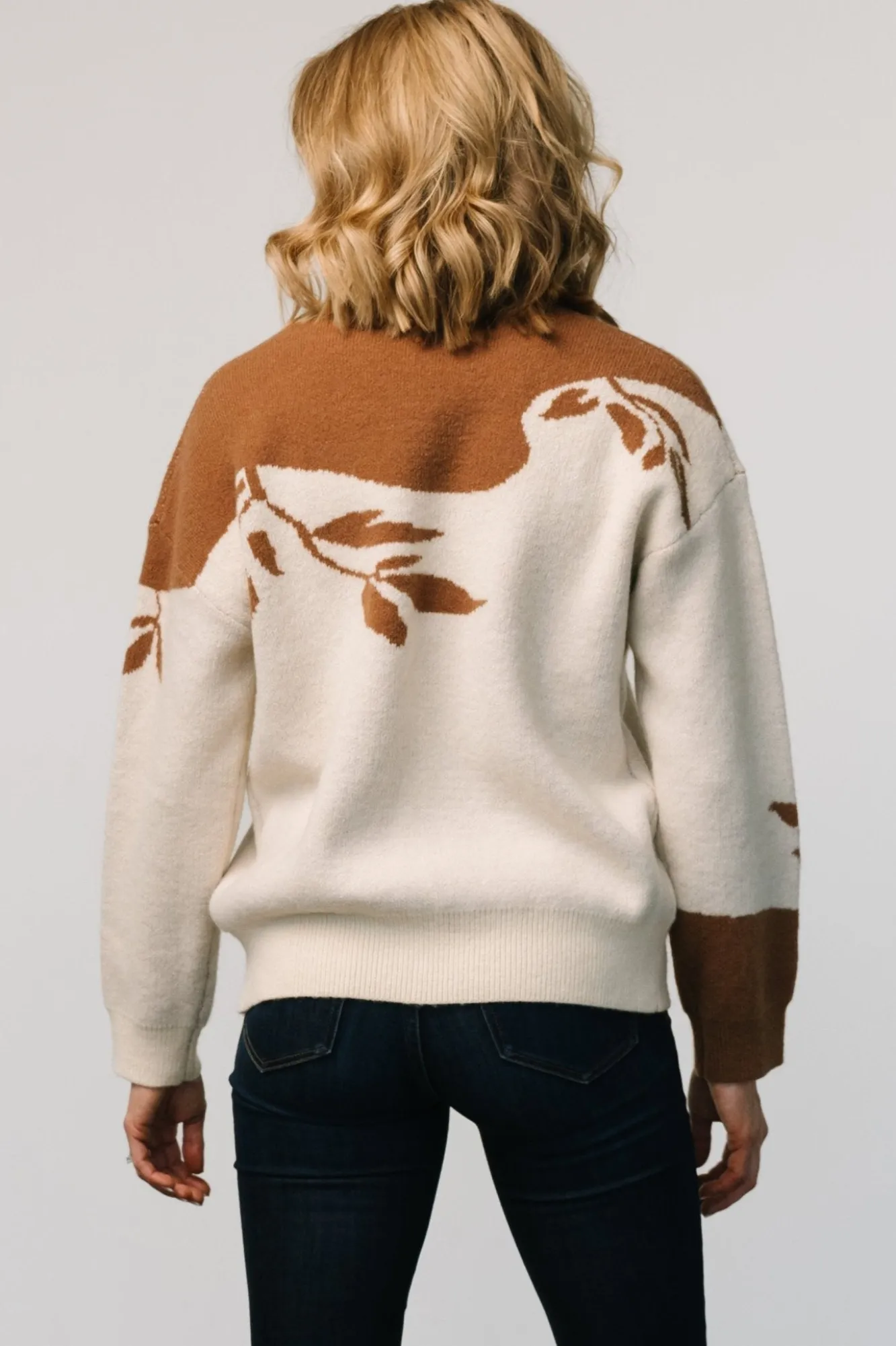Baltic Born Teresa Sweater | Cream + Camel