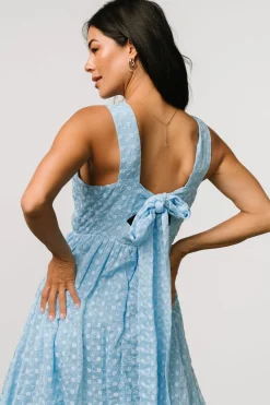 Baltic Born Thalia Embroidered Tank Midi Dress |