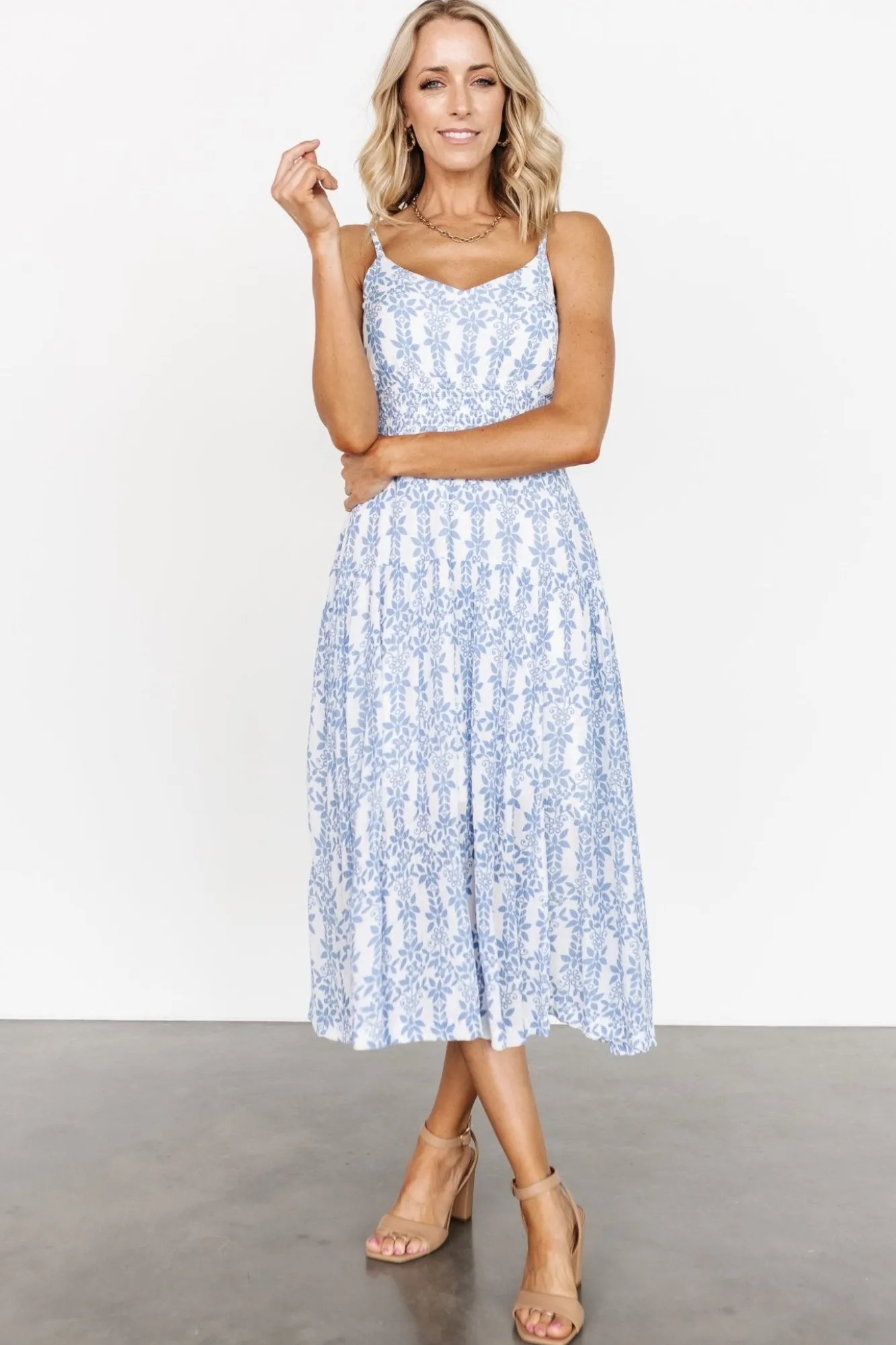 Baltic Born Thebes Tank Midi Dress | Blue Print