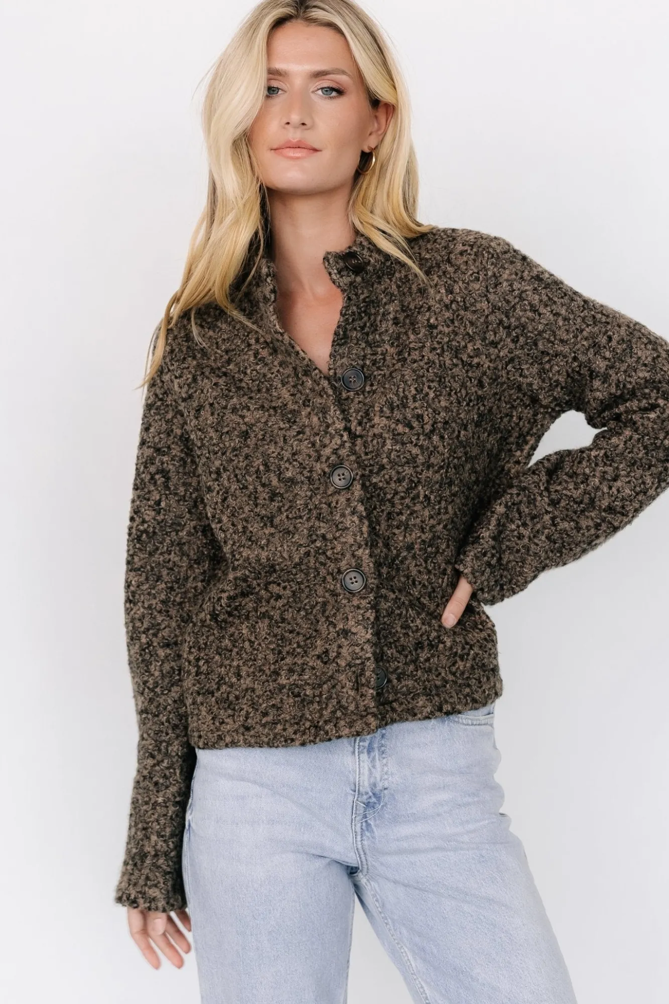 Baltic Born Tilly Jacket | Brown + Black