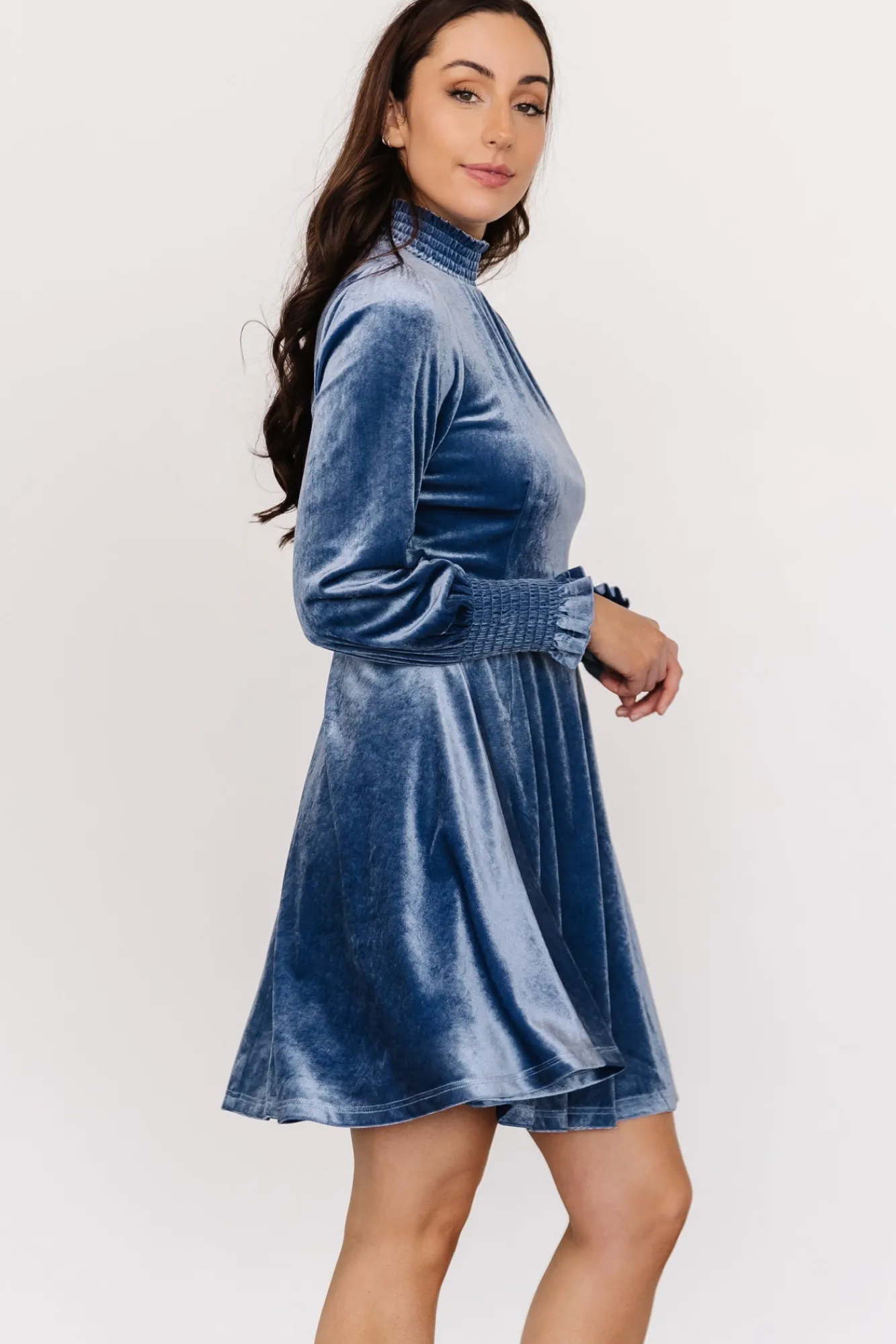 Baltic Born Tina Velvet Short Dress |
