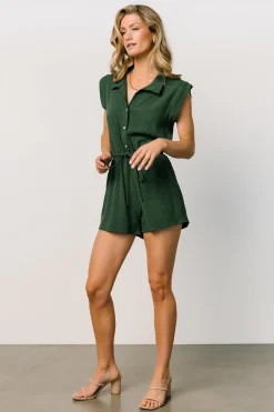 Baltic Born Toni Romper | Dark Green