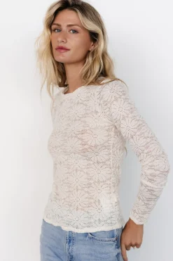Baltic Born Tori Textured Sheer Top |