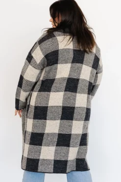 Baltic Born Toronto Cardigan | Black + Taupe