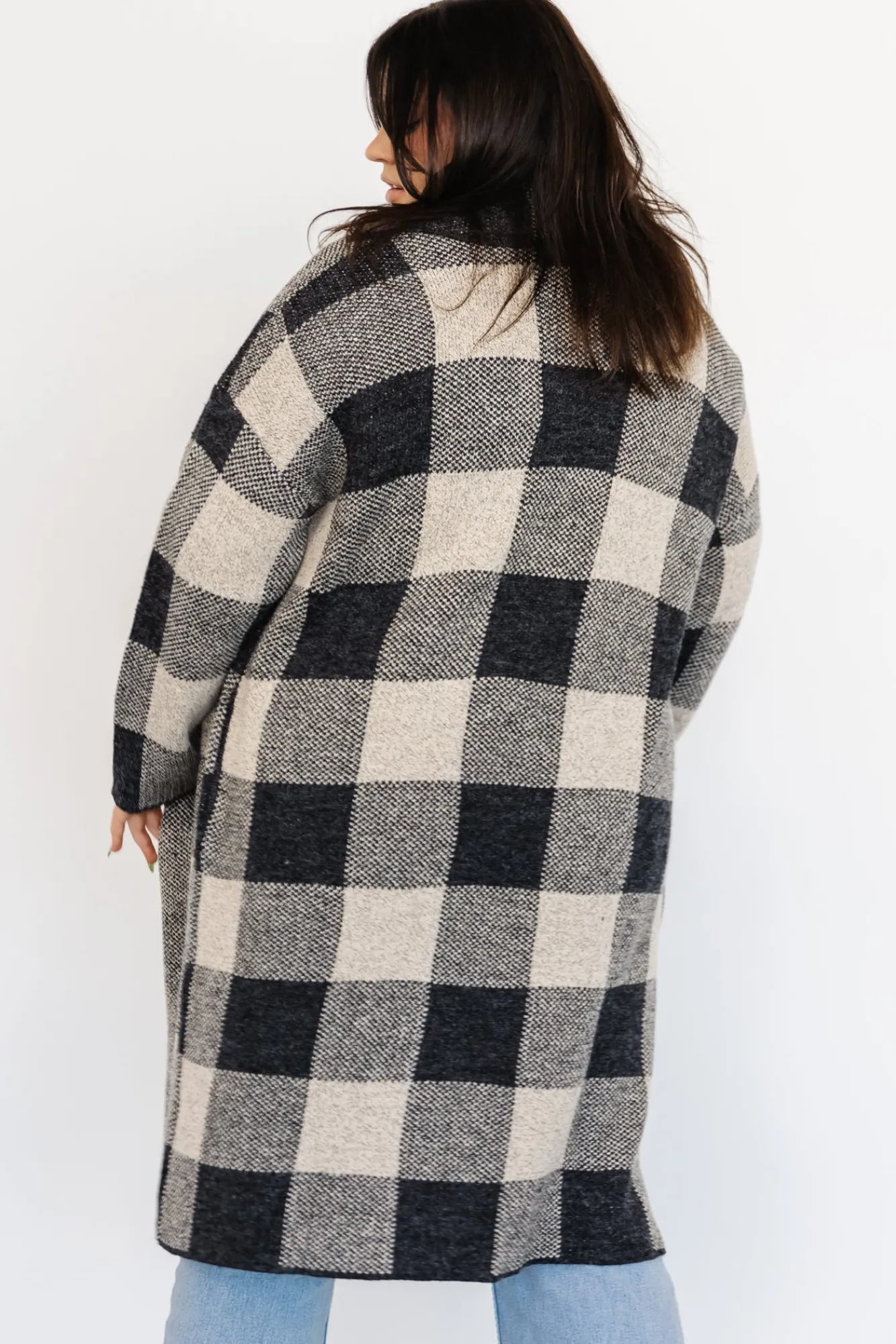 Baltic Born Toronto Cardigan | Black + Taupe
