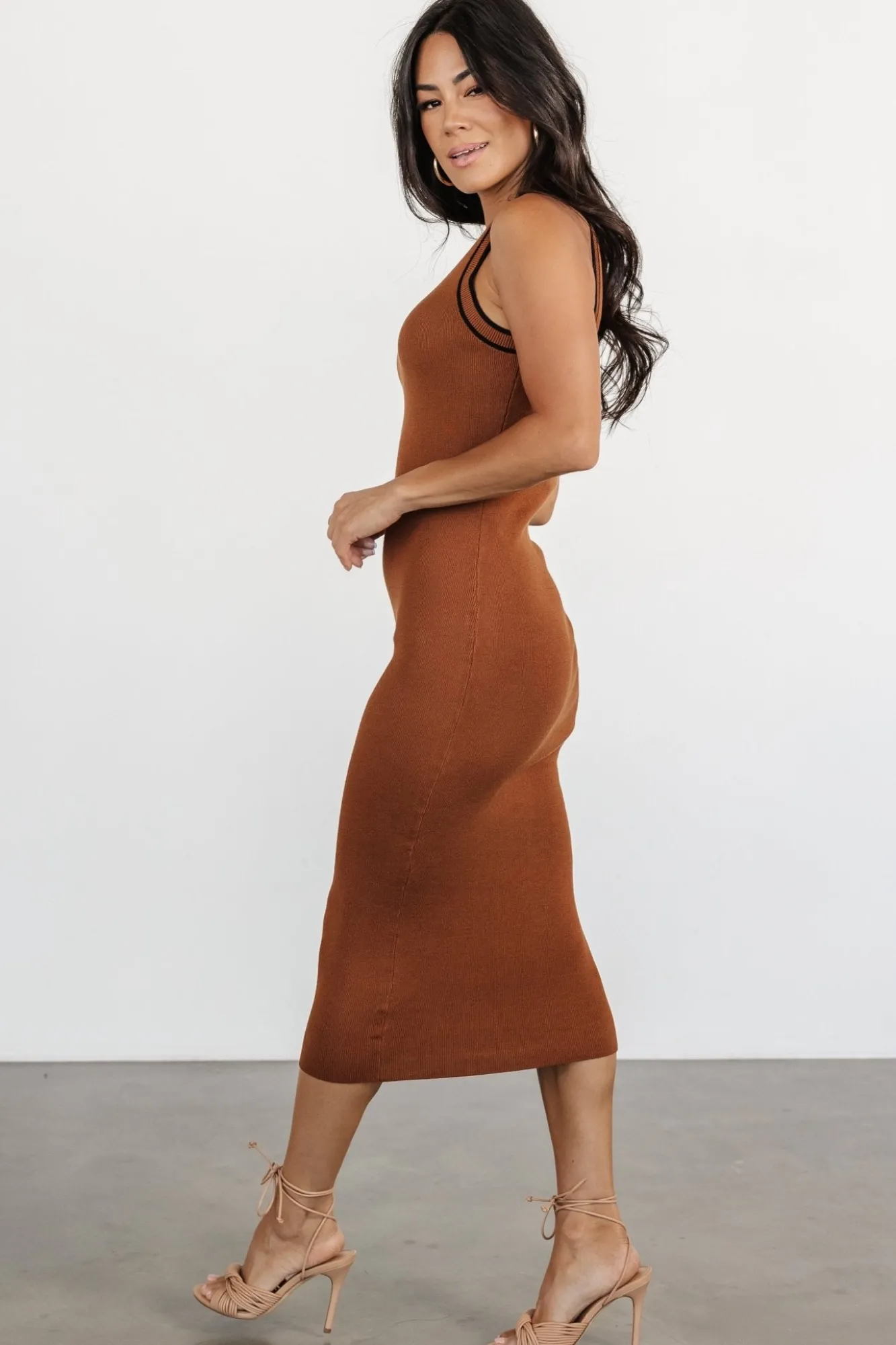 Baltic Born Tove Knit Tank Midi Dress |