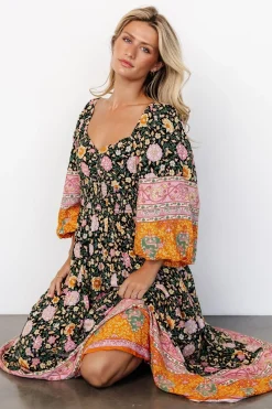 Baltic Born Trixie Dress | Black Multi