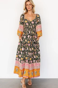 Baltic Born Trixie Dress | Black Multi