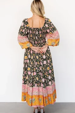Baltic Born Trixie Dress | Black Multi