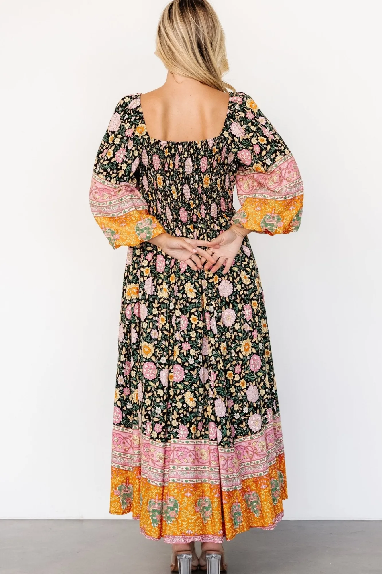 Baltic Born Trixie Dress | Black Multi