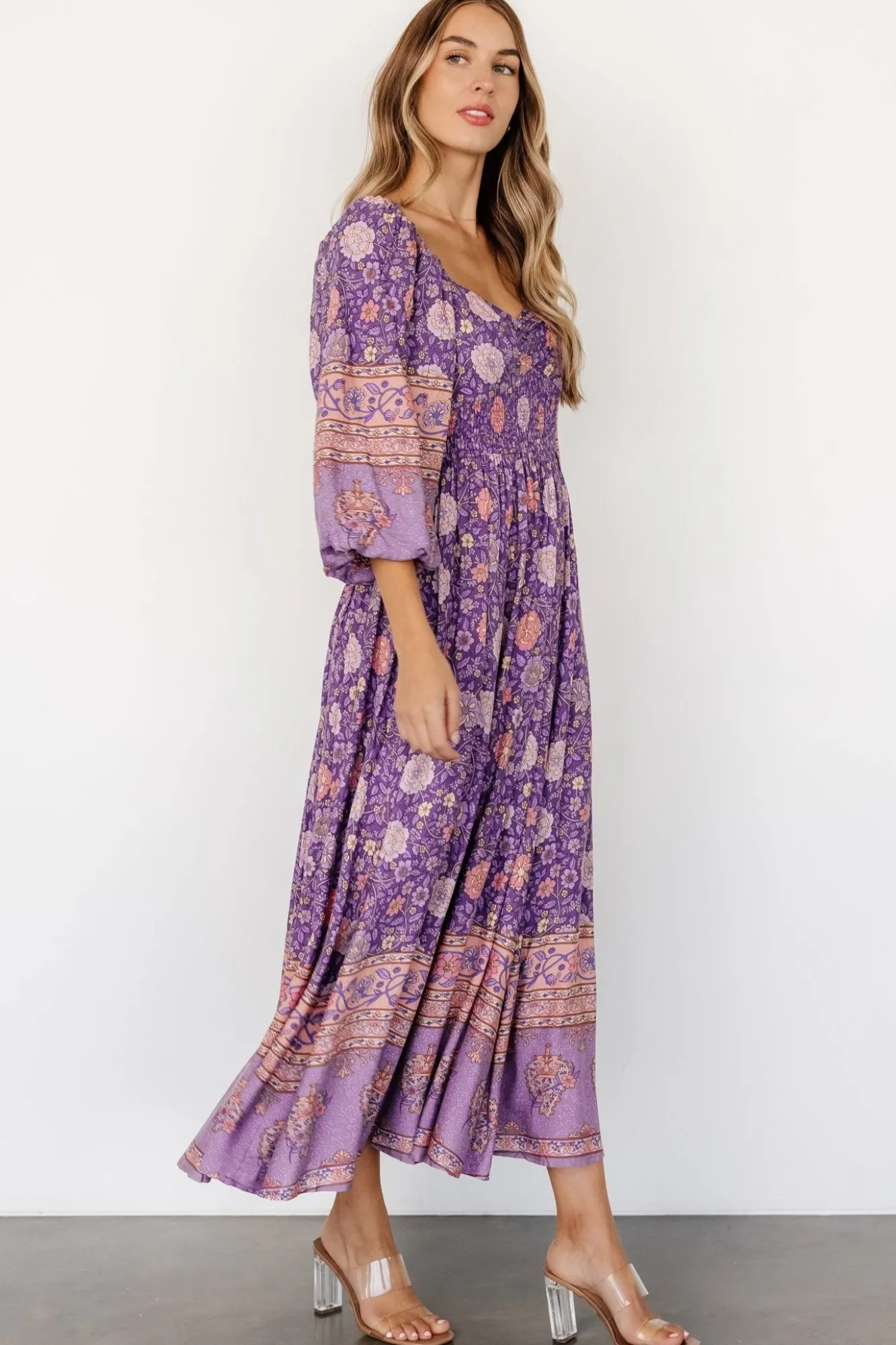 Baltic Born Trixie Dress | Purple Multi