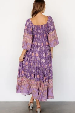 Baltic Born Trixie Dress | Purple Multi