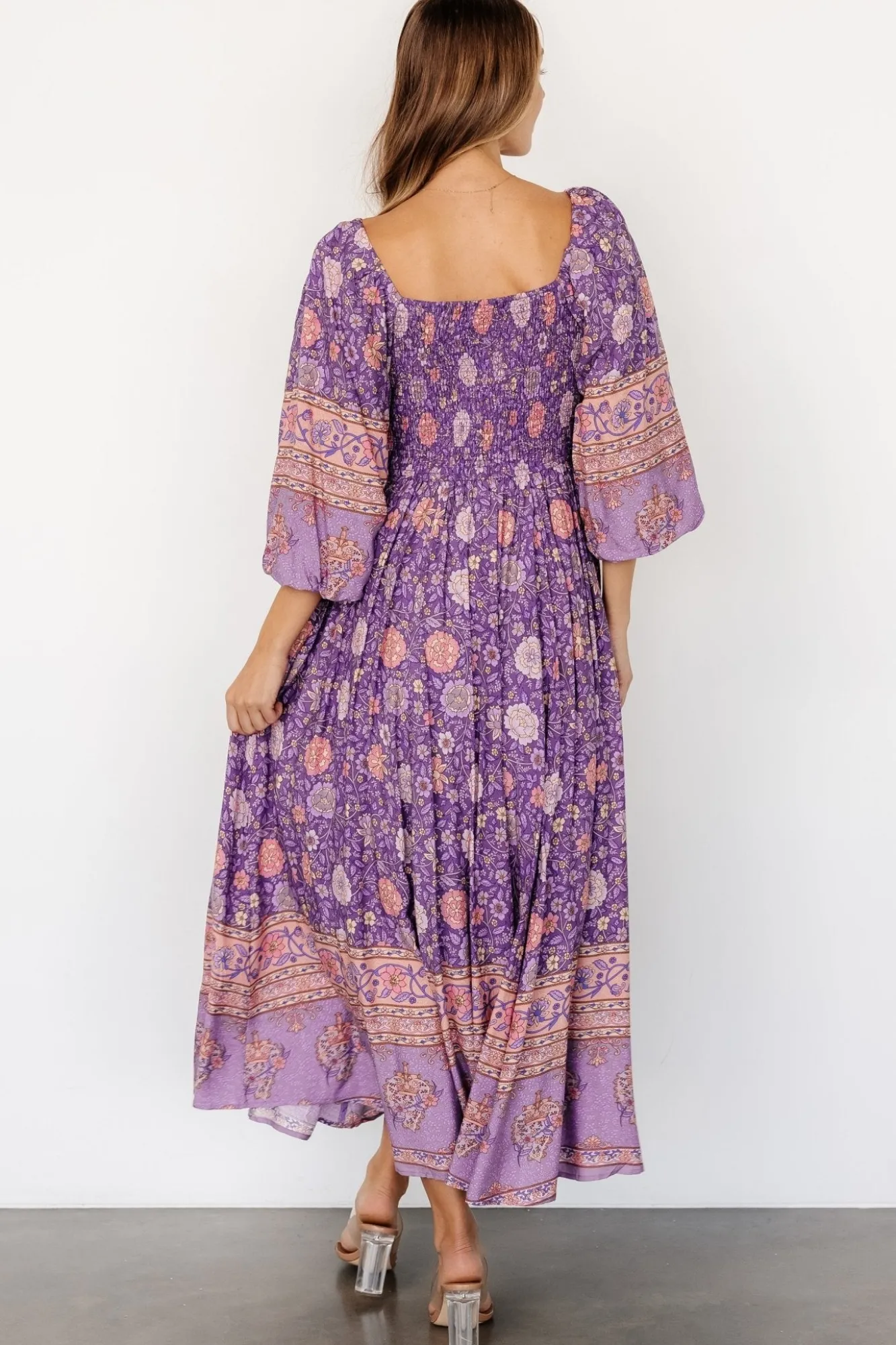 Baltic Born Trixie Dress | Purple Multi