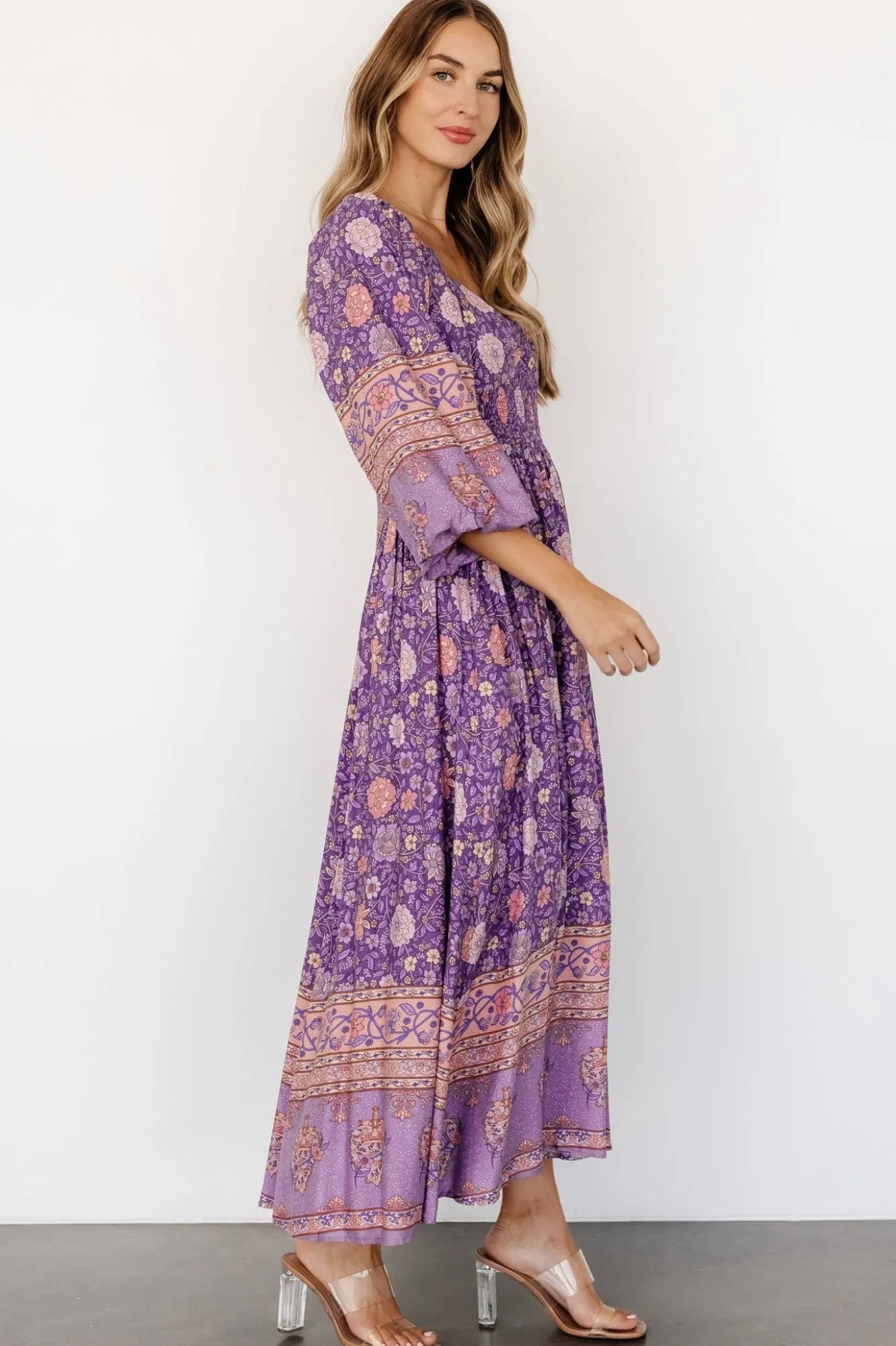 Baltic Born Trixie Dress | Purple Multi